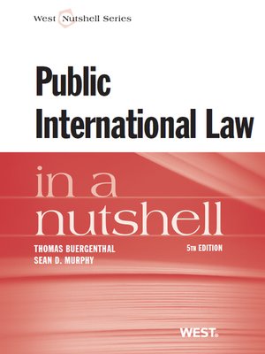 cover image of Buergenthal and Murphy's Public International Law in a Nutshell